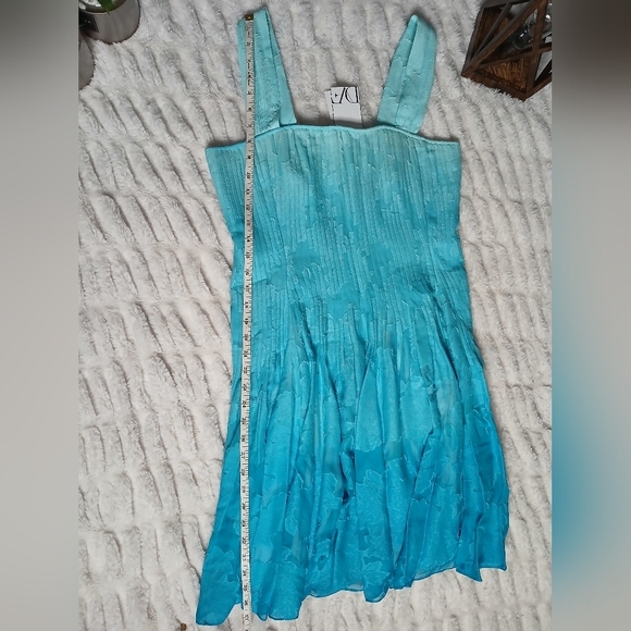 Diane Von Furstenberg Blue Ombre Dress - Picture 9 of 12